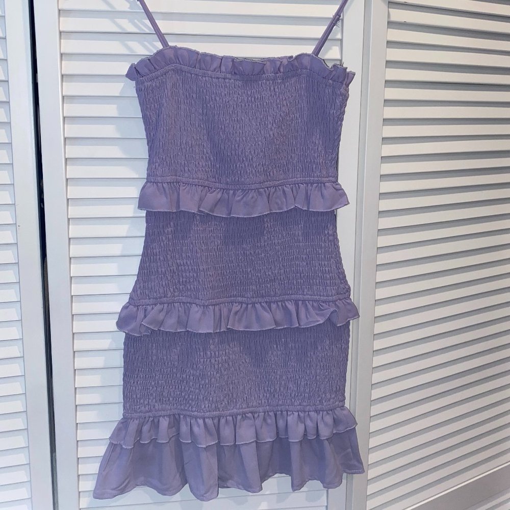Ruffled Bodycon Dress Thats So Fetch